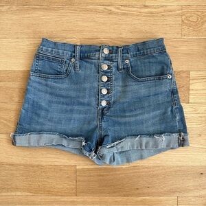 Madewell High-Rise Denim Short